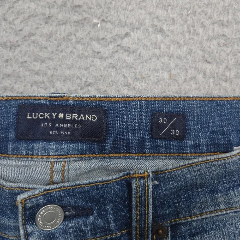 Lucky Brand 410 Athletic Slim Jeans Mens 30x30 Blue Stretch Denim Pants